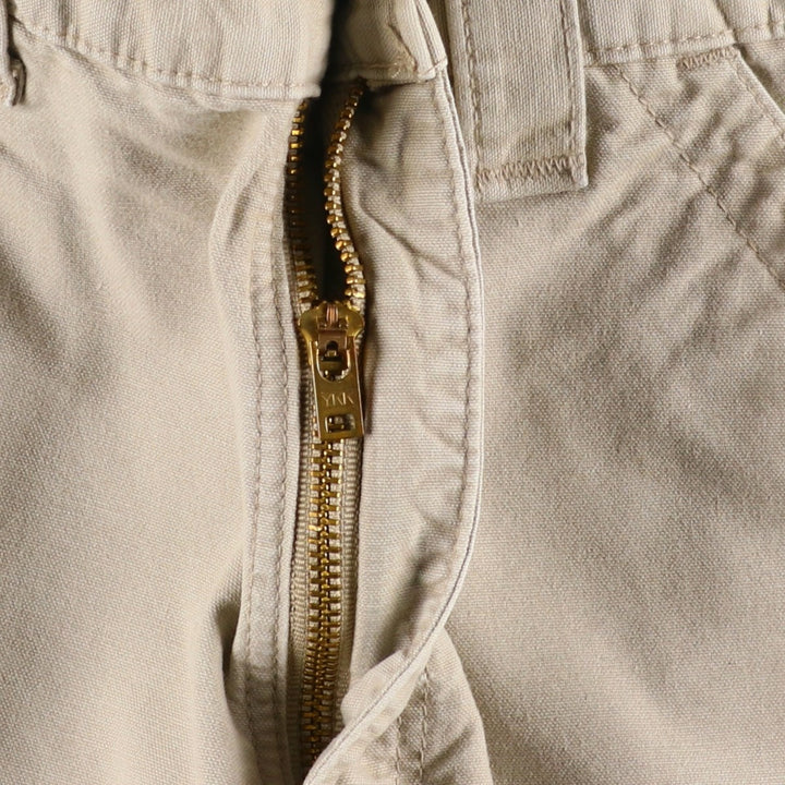 2000'S Carhartt duck canvas painter shorts, men's size W31 (approx.) cotton Beige type Vintage Second Hand