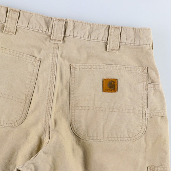 00'S Carhartt Duck Painter Shorts, Men's W32 cotton Beige type Vintage Second Hand