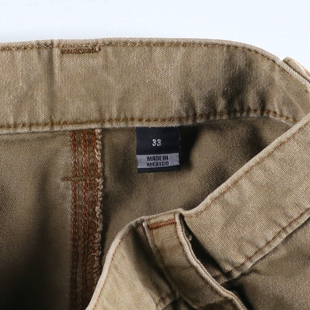 Carhartt Loose Fit Duck Canvas Painter Shorts (Men's, equivalent to size W32) cotton Beige type Vintage Second Hand