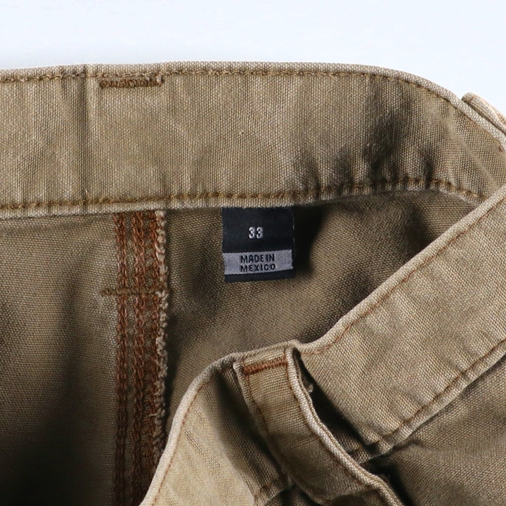 Carhartt Loose Fit Duck Canvas Painter Shorts (Men's, equivalent to size W32) cotton Beige type Vintage Second Hand