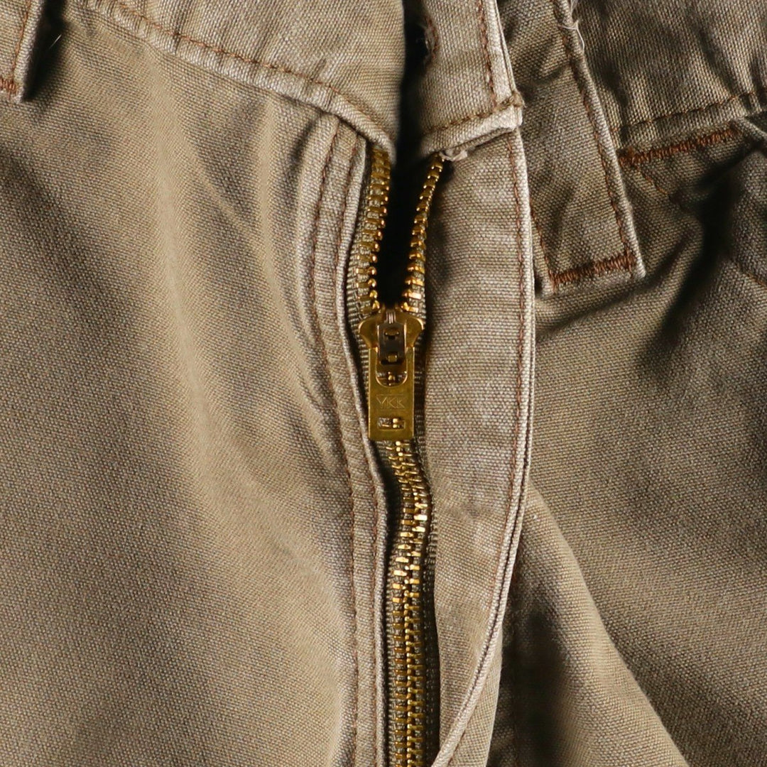 Carhartt Loose Fit Duck Canvas Painter Shorts (Men's, equivalent to size W32) cotton Beige type Vintage Second Hand