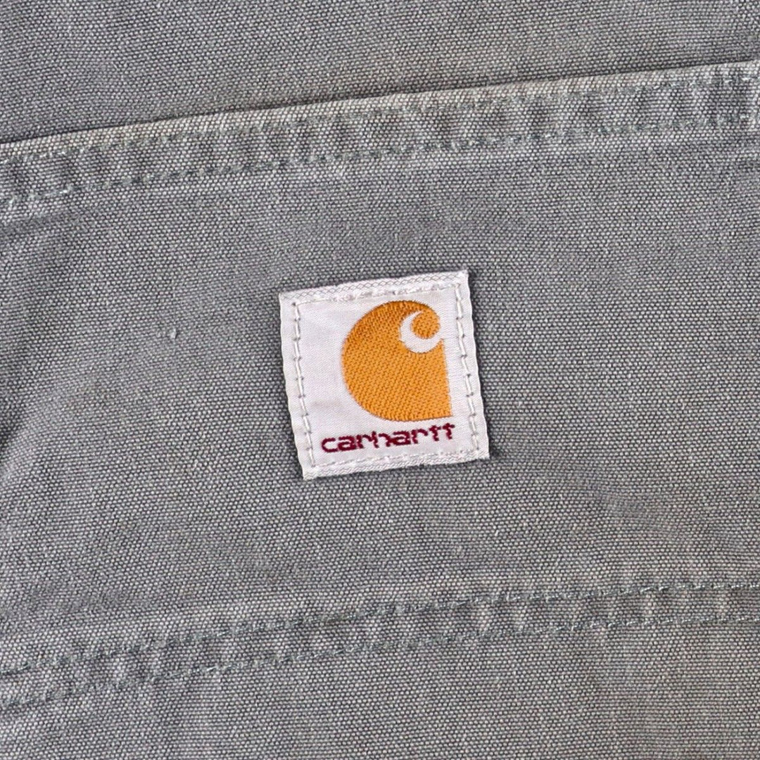 Carhartt ORIGINAL FIT Duck Painter Shorts, Men's, W32 equivalent cotton gray type Vintage Second Hand