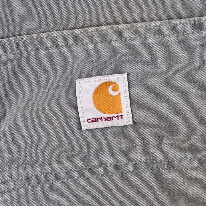Carhartt ORIGINAL FIT Duck Painter Shorts, Men's, W32 equivalent cotton gray type Vintage Second Hand
