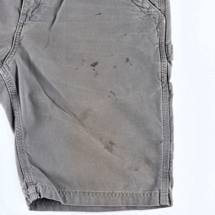 Carhartt ORIGINAL FIT Duck Painter Shorts, Men's, W32 equivalent cotton gray type Vintage Second Hand