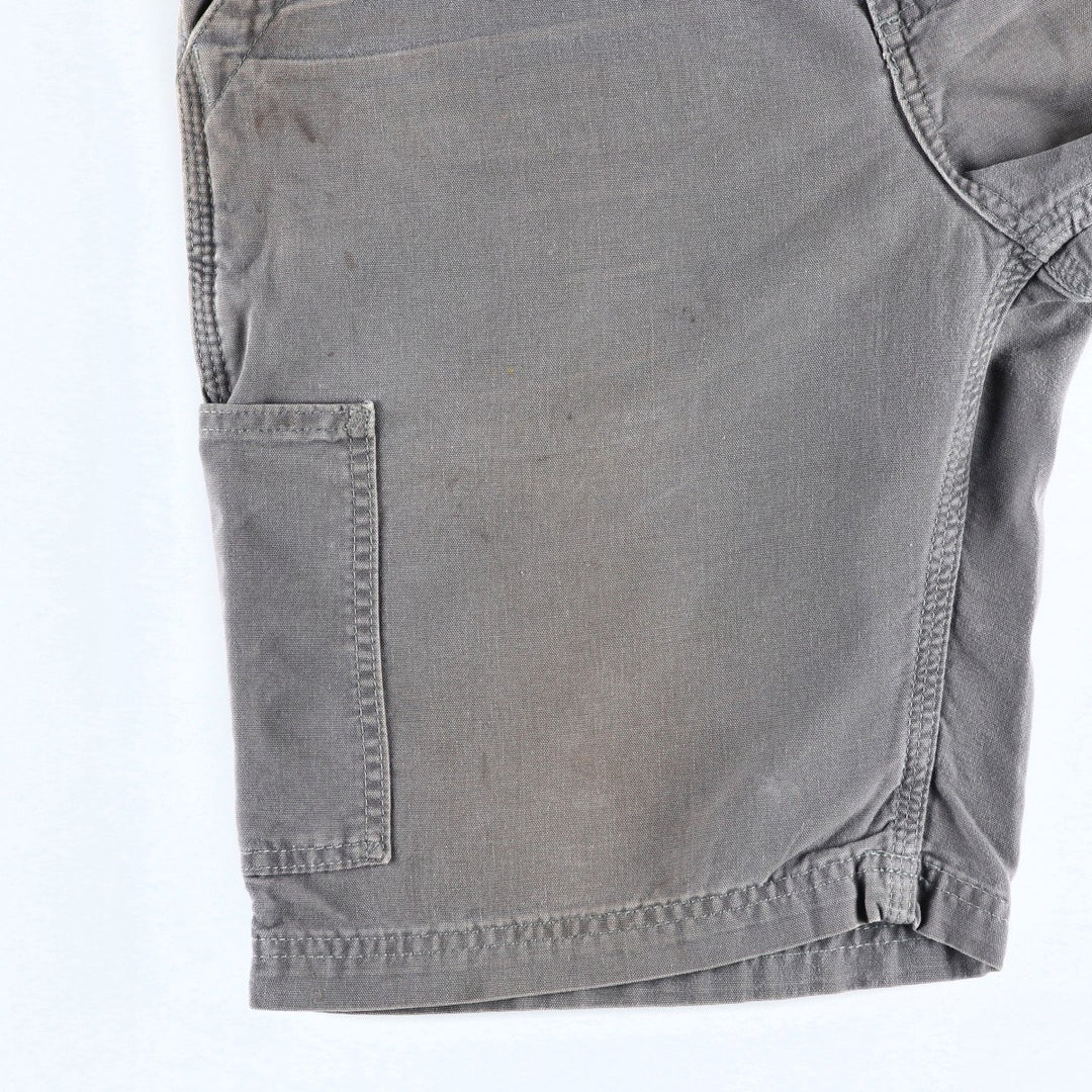 Carhartt ORIGINAL FIT Duck Painter Shorts, Men's, W32 equivalent cotton gray type Vintage Second Hand