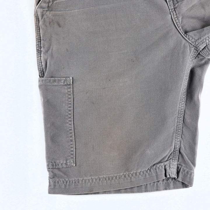 Carhartt ORIGINAL FIT Duck Painter Shorts, Men's, W32 equivalent cotton gray type Vintage Second Hand