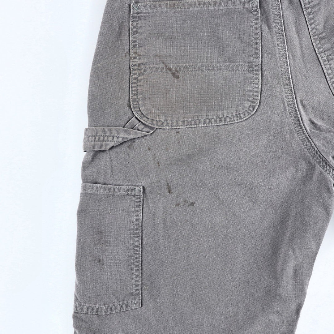 Carhartt ORIGINAL FIT Duck Painter Shorts, Men's, W32 equivalent cotton gray type Vintage Second Hand