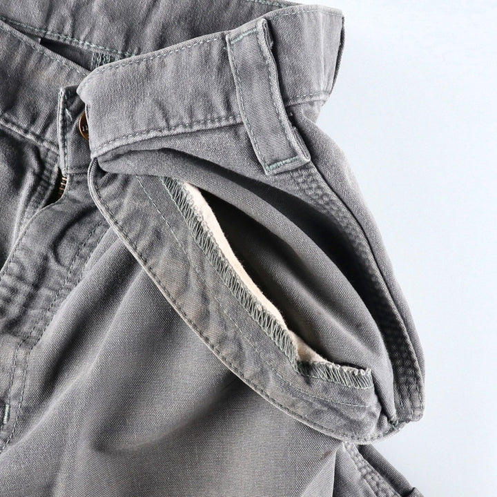 Carhartt ORIGINAL FIT Duck Painter Shorts, Men's, W32 equivalent cotton gray type Vintage Second Hand