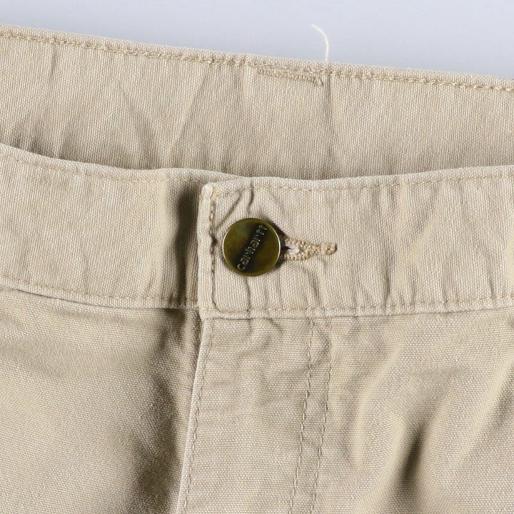 Carhartt Original Fit Duck Painter Shorts, Men's Size 35 cotton Beige type Vintage Second Hand