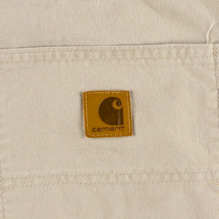 Carhartt Original Fit Duck Painter Shorts, Men's Size 35 cotton Beige type Vintage Second Hand