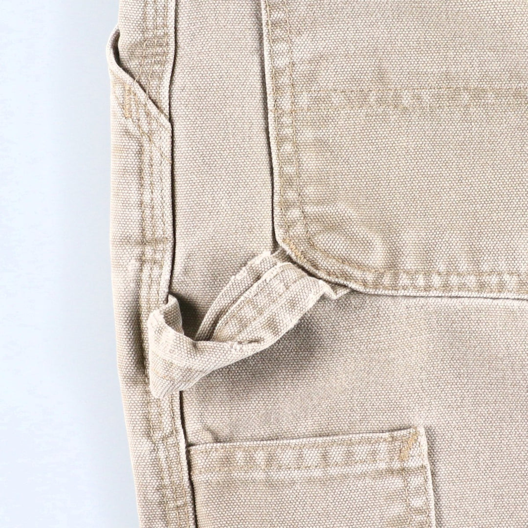 00'S Carhartt Duck Painter Shorts, Men's, W35 cotton Beige type Vintage Second Hand