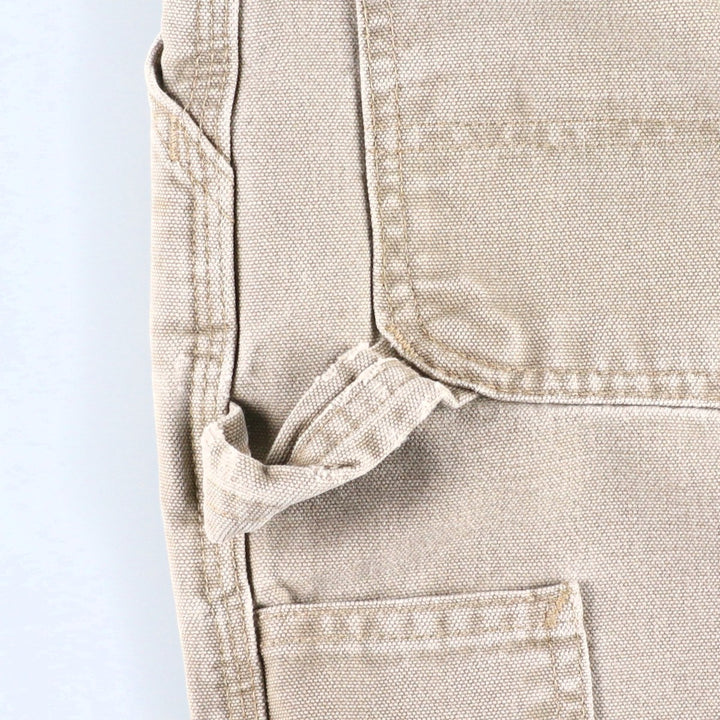 00'S Carhartt Duck Painter Shorts, Men's, W35 cotton Beige type Vintage Second Hand