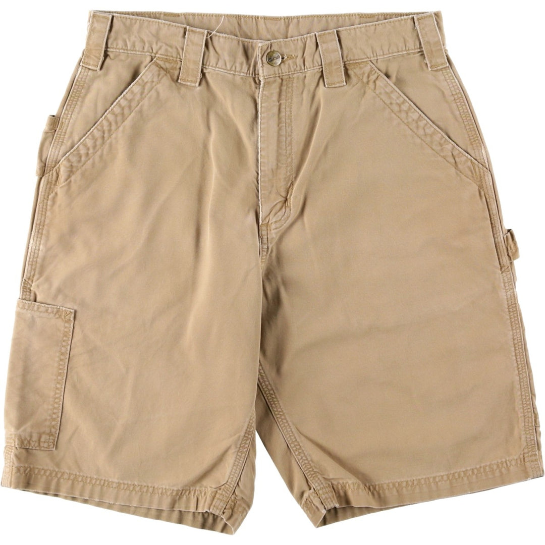 Carhartt Original Fit Duck Painter Shorts, Men's Size W31 cotton Beige type Vintage Second Hand