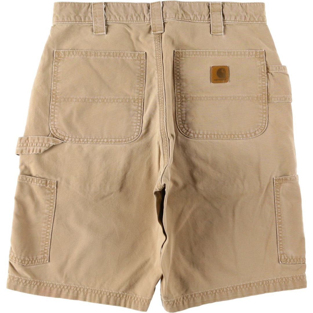 Carhartt Original Fit Duck Painter Shorts, Men's Size W31 cotton Beige type Vintage Second Hand