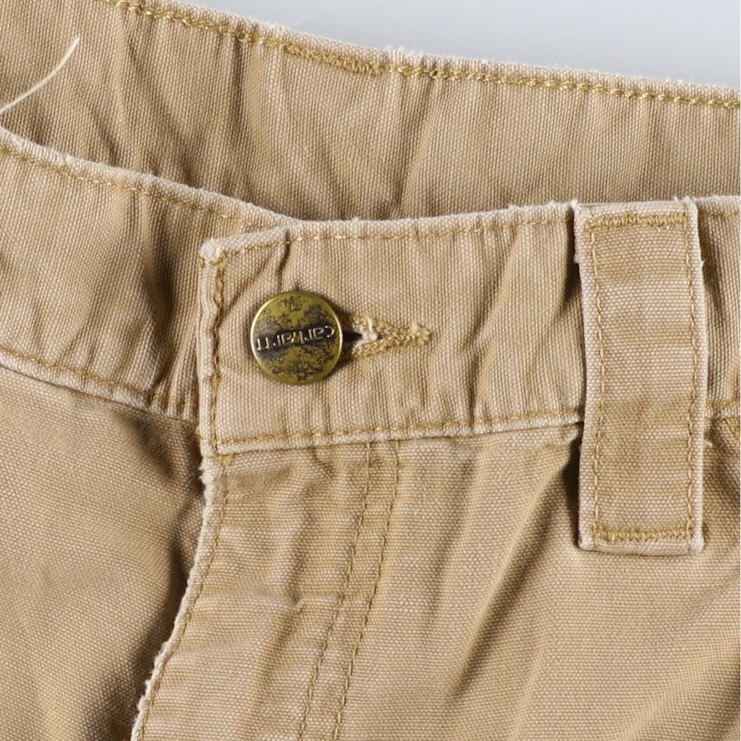 Carhartt Original Fit Duck Painter Shorts, Men's Size W31 cotton Beige type Vintage Second Hand