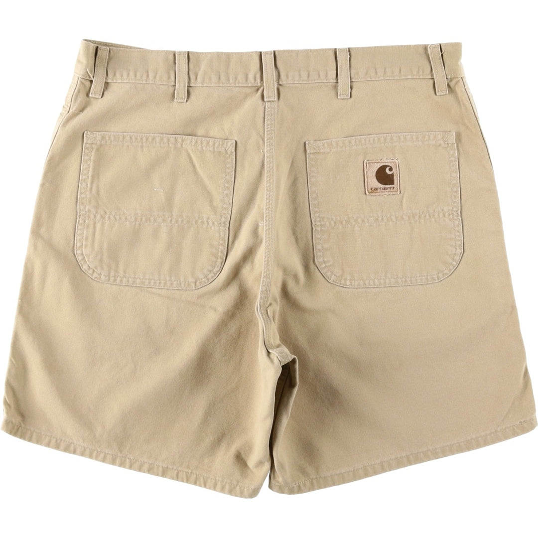 Carhartt Duck Canvas Work Shorts, Men's W35 (approx.) unclear Beige type Vintage Second Hand