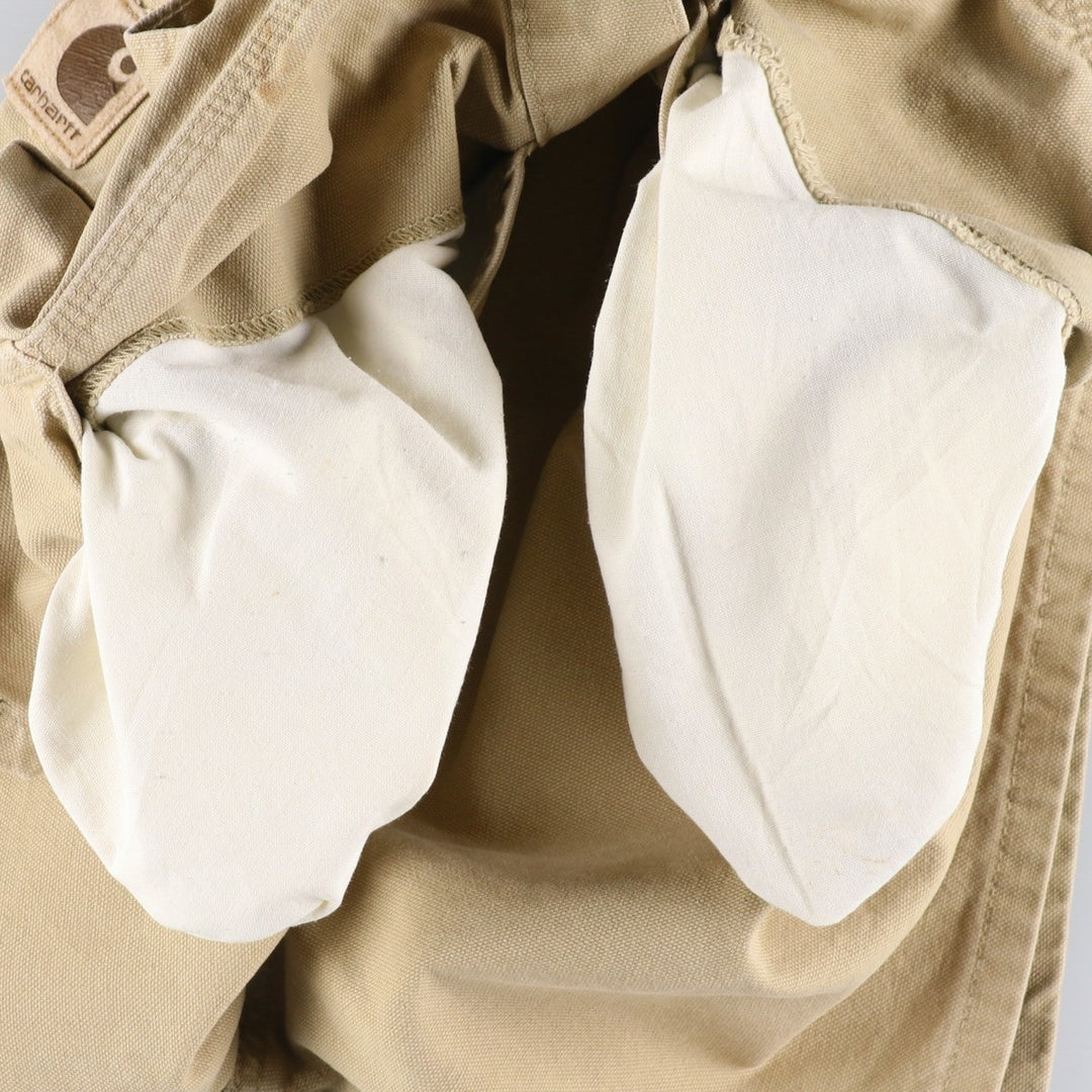 Carhartt Duck Canvas Work Shorts, Men's W35 (approx.) unclear Beige type Vintage Second Hand
