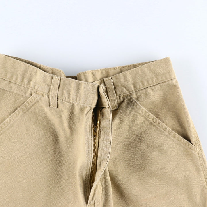 Carhartt Duck Work Shorts, Men's Size W32 unclear Beige type Vintage Second Hand
