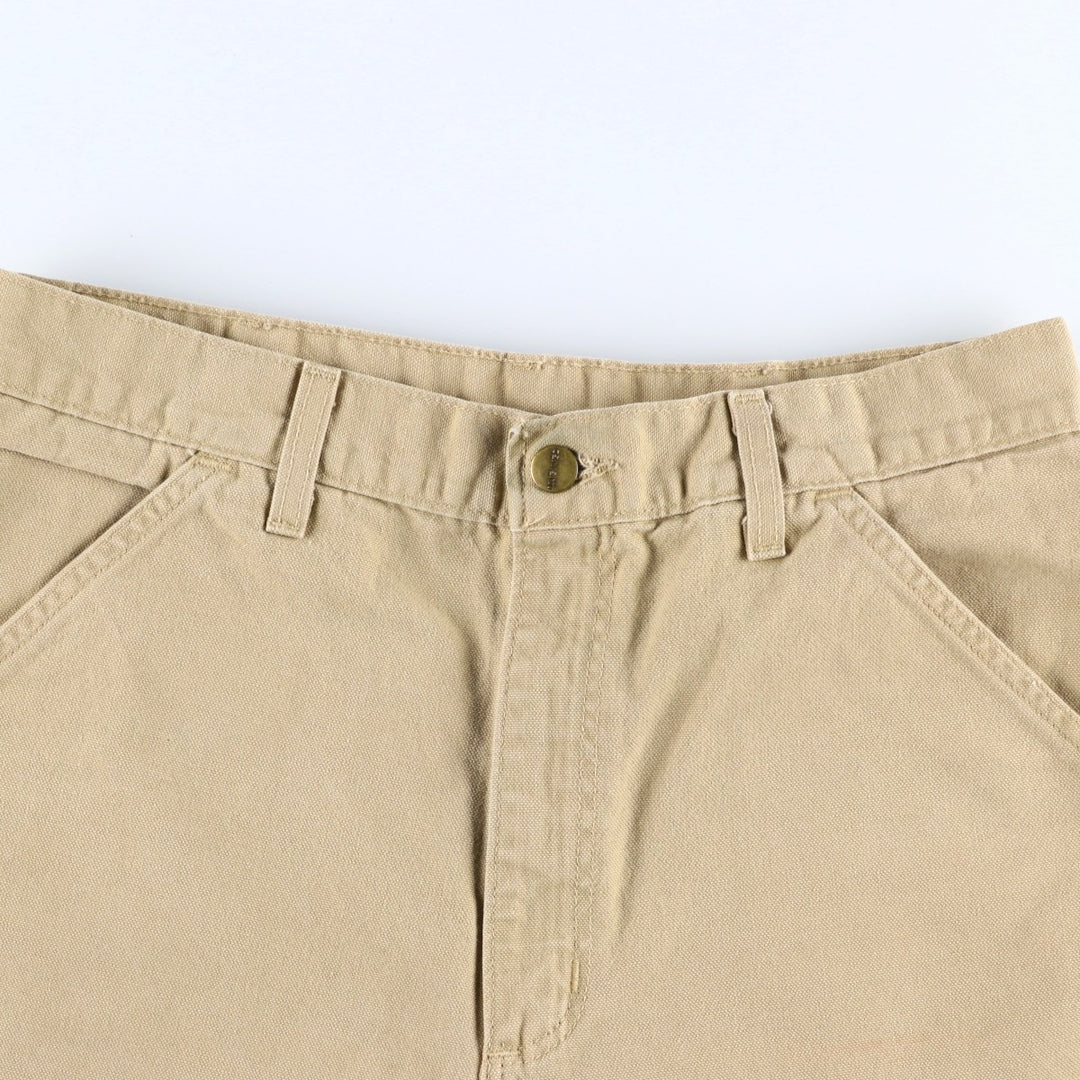 Carhartt Duck Work Shorts, Men's Size W32 unclear Beige type Vintage Second Hand