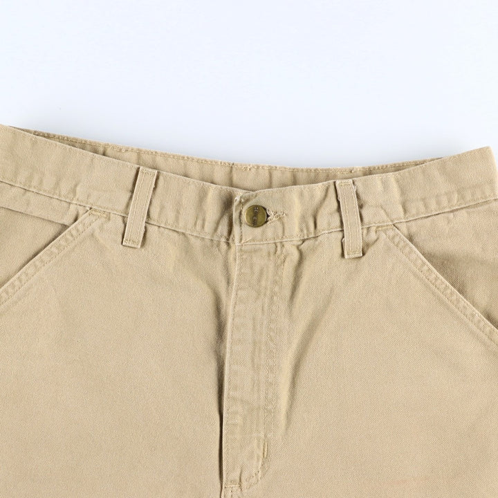 Carhartt Duck Work Shorts, Men's Size W32 unclear Beige type Vintage Second Hand