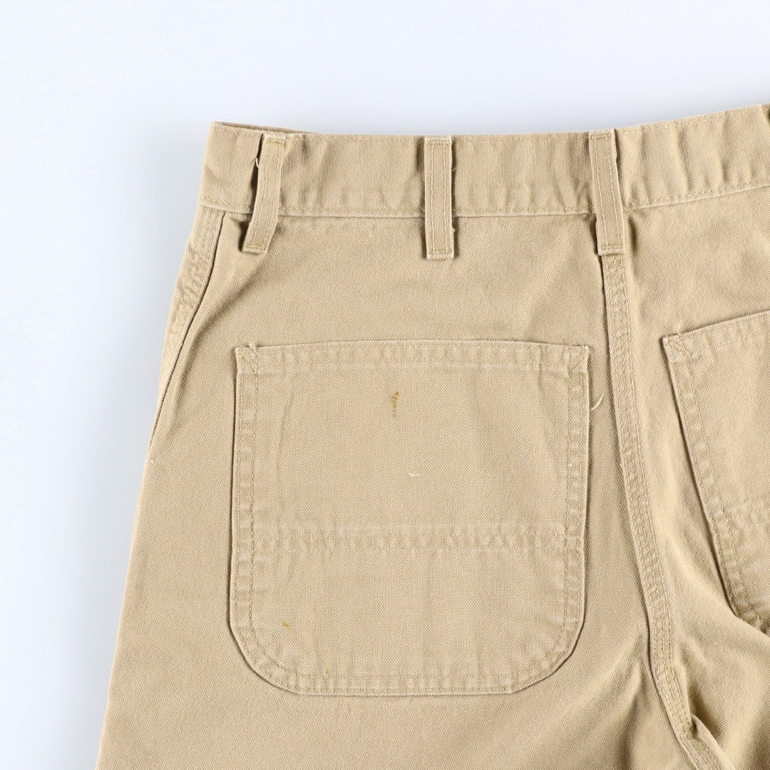 Carhartt Duck Work Shorts, Men's Size W32 unclear Beige type Vintage Second Hand