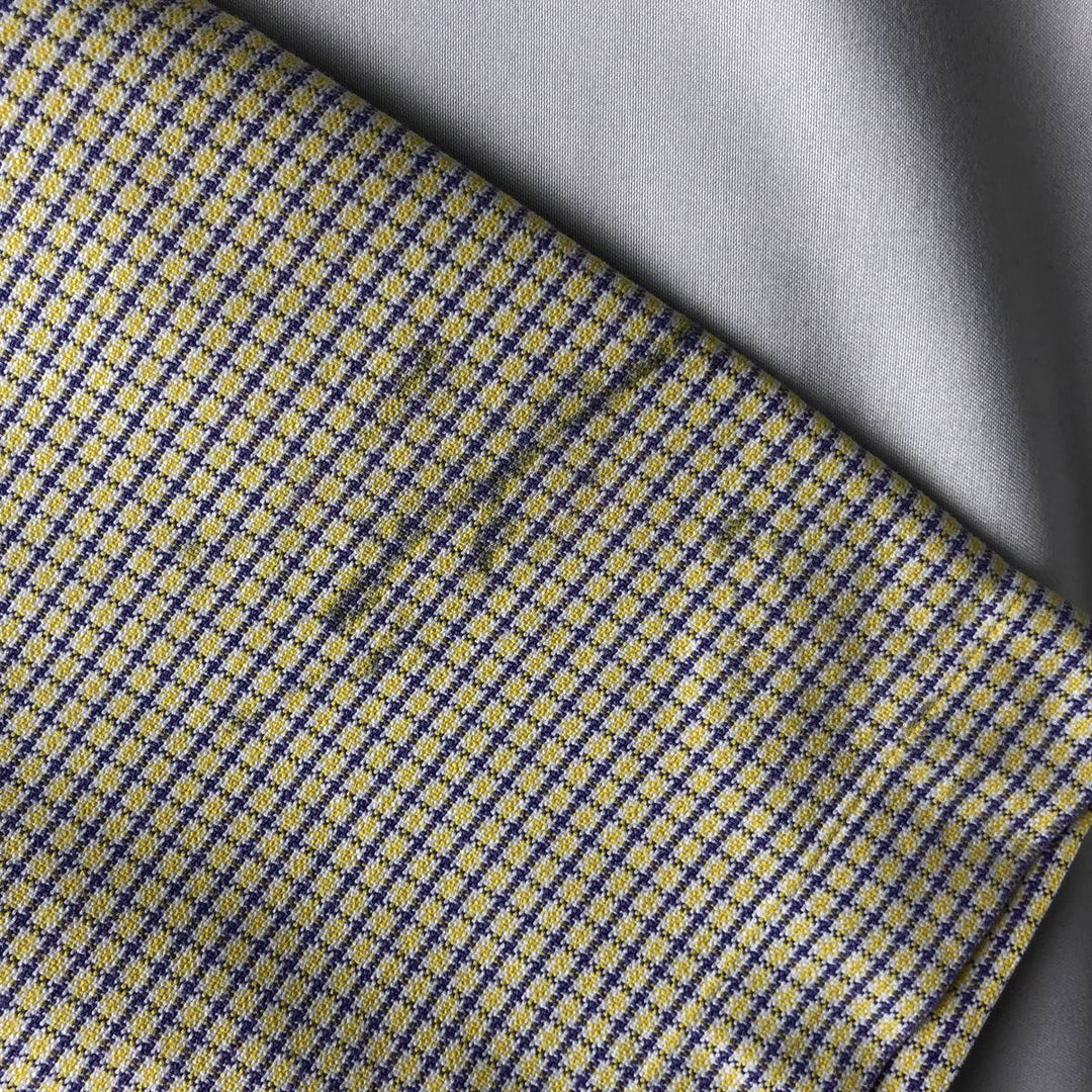 Ralph Lauren BLAKE short sleeve button down check shirt men's XL size cotton yellow type Vintage Second Hand