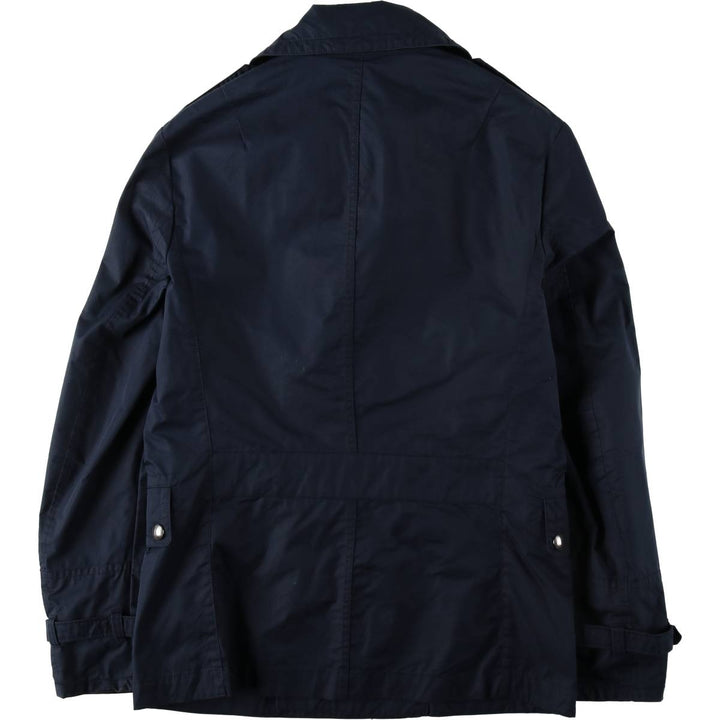 Ralph Lauren POLO RALPH LAUREN trench coat, short coat, women's size S (approx.) cotton navy blue type Vintage Second Hand