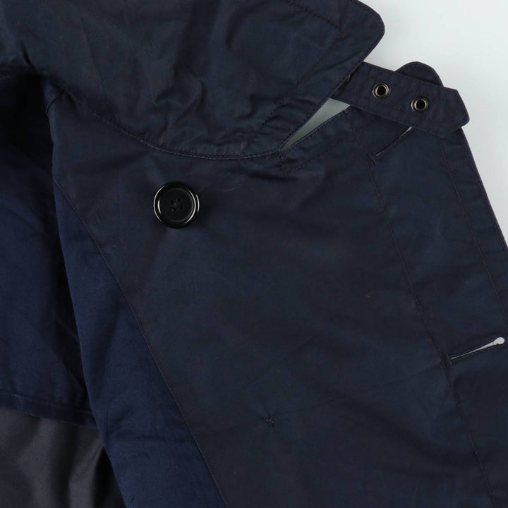 Ralph Lauren POLO RALPH LAUREN trench coat, short coat, women's size S (approx.) cotton navy blue type Vintage Second Hand