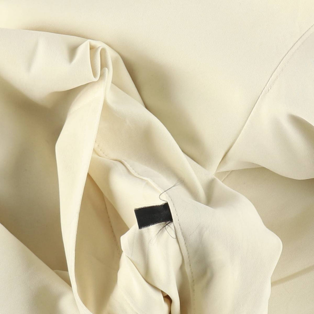 Burberry's Balmacaan Coat, Women's Size L cotton lemon yellow Vintage Second Hand