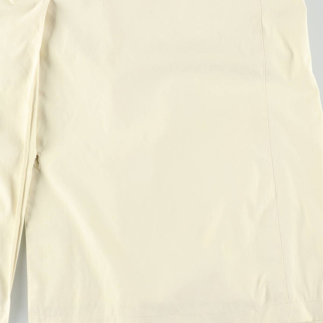 Burberry's Balmacaan Coat, Women's Size L cotton lemon yellow Vintage Second Hand