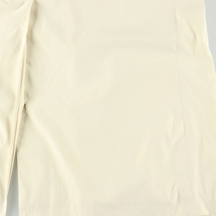Burberry's Balmacaan Coat, Women's Size L cotton lemon yellow Vintage Second Hand