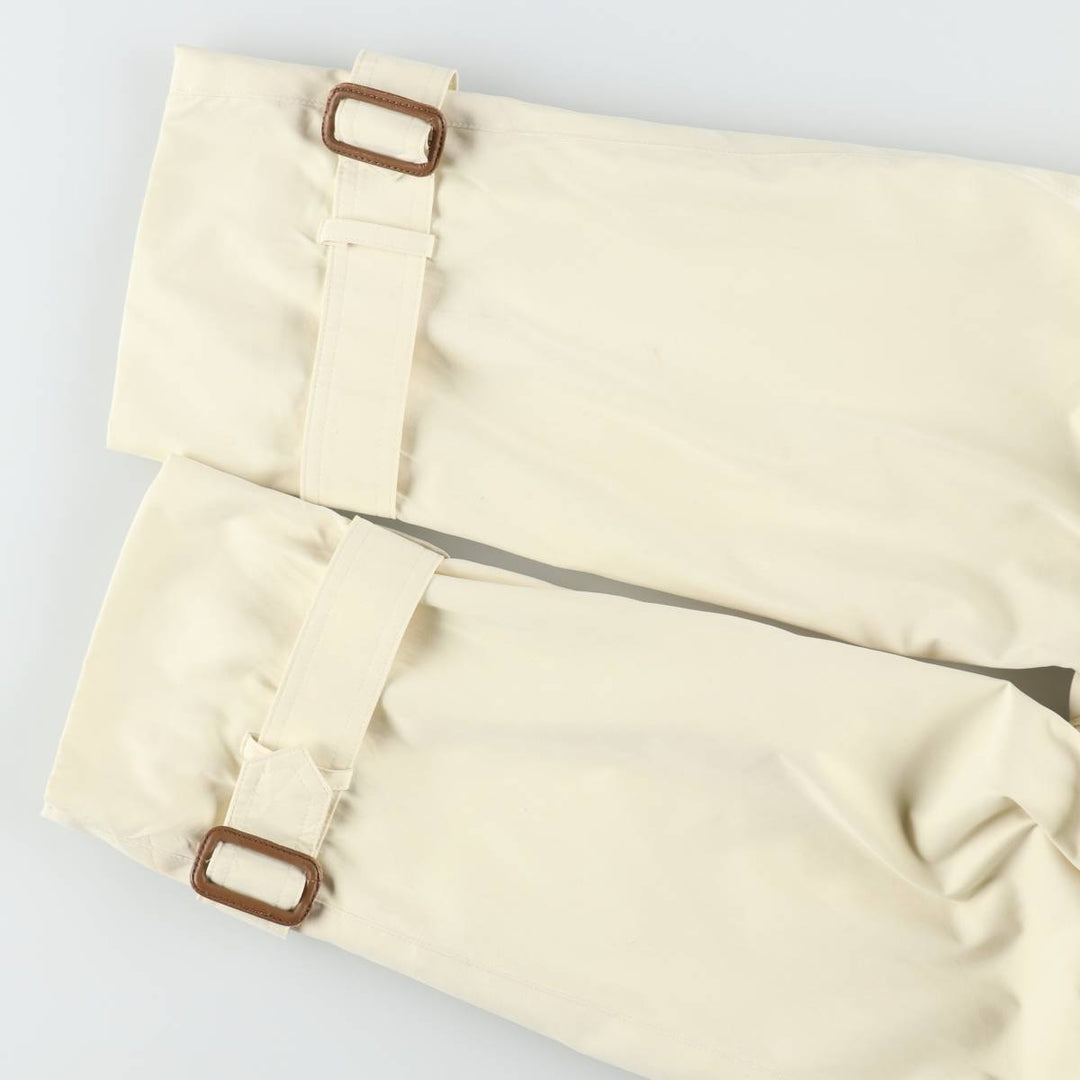 Burberry's Balmacaan Coat, Women's Size L cotton lemon yellow Vintage Second Hand