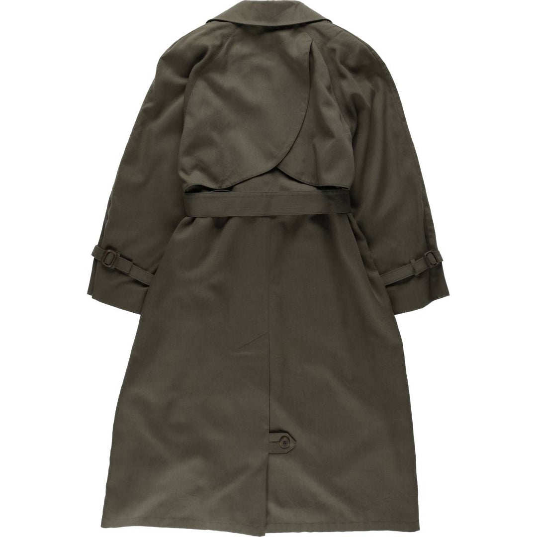 London Fog trench coat, made in the USA, women's size L equivalent, vintage. unclear Khaki type Vintage Second Hand