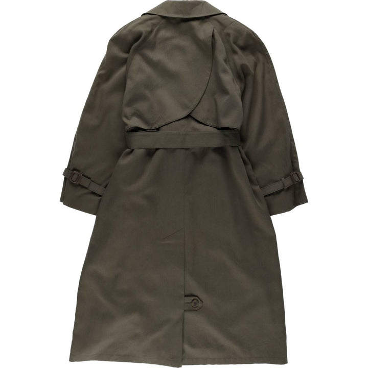 London Fog trench coat, made in the USA, women's size L equivalent, vintage. unclear Khaki type Vintage Second Hand