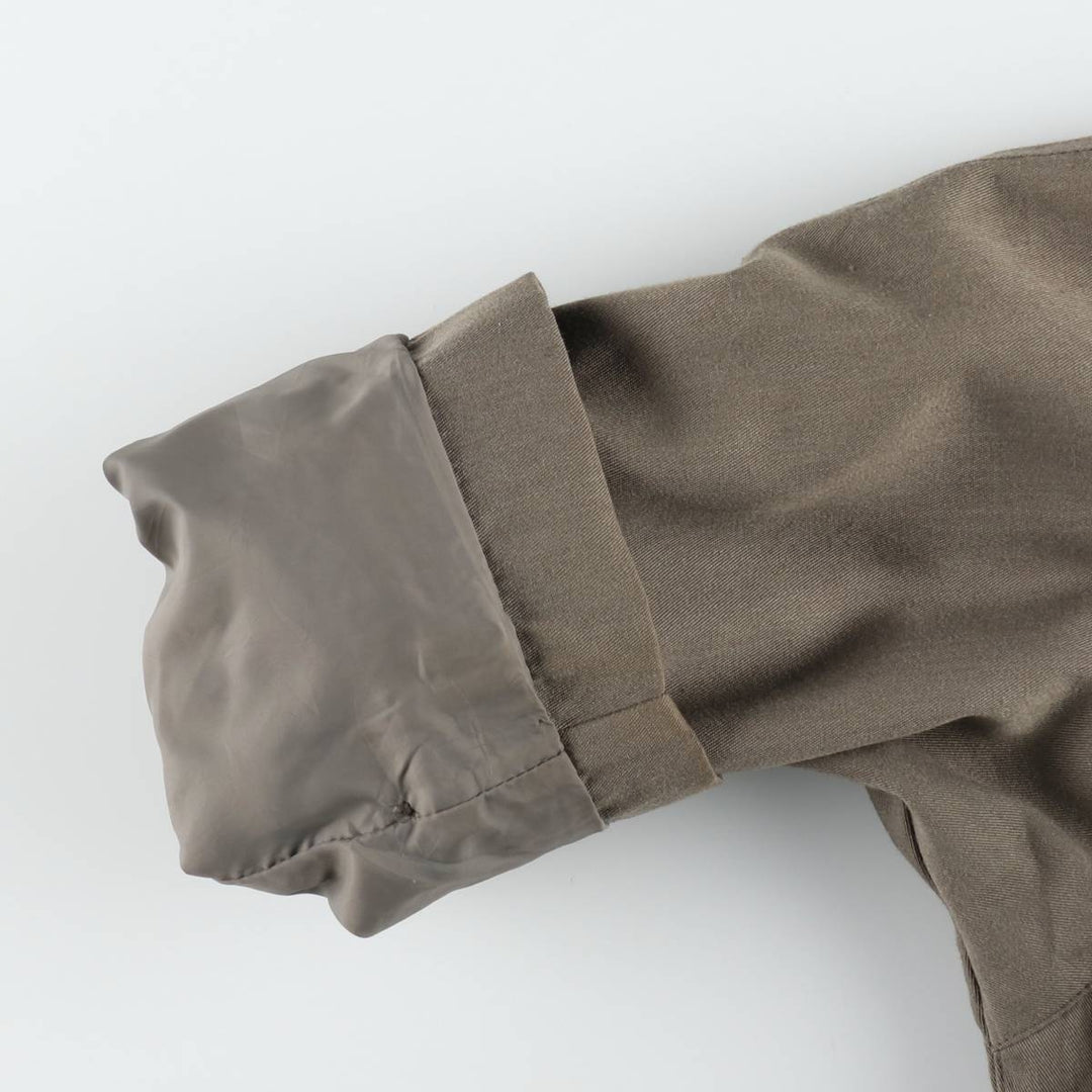 London Fog trench coat, made in the USA, women's size L equivalent, vintage. unclear Khaki type Vintage Second Hand