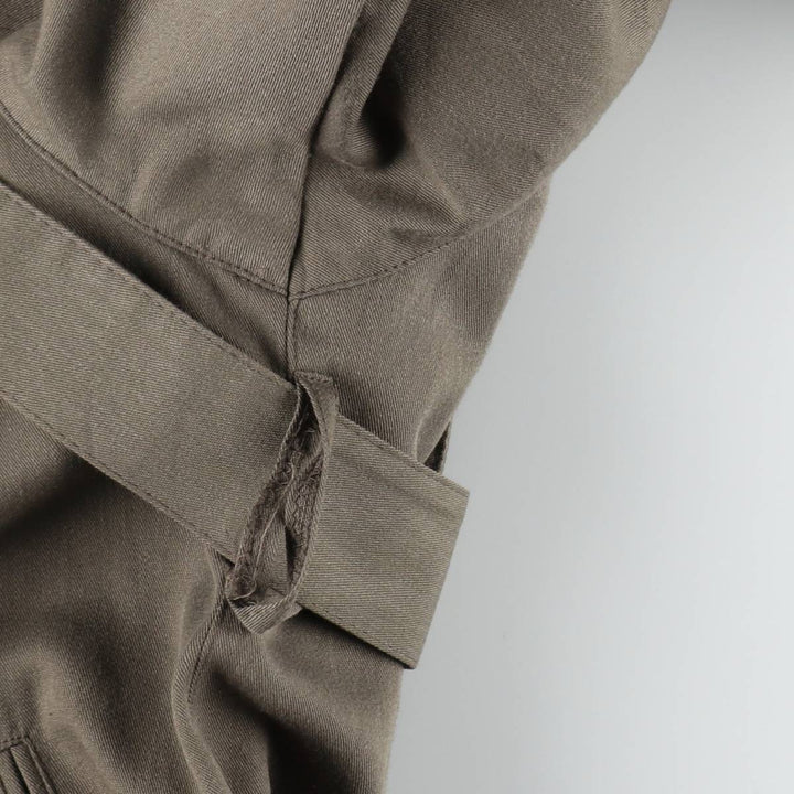 London Fog trench coat, made in the USA, women's size L equivalent, vintage. unclear Khaki type Vintage Second Hand