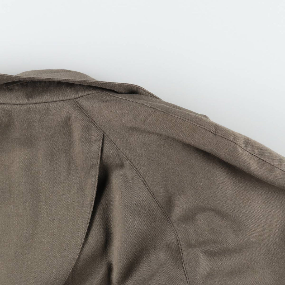 London Fog trench coat, made in the USA, women's size L equivalent, vintage. unclear Khaki type Vintage Second Hand