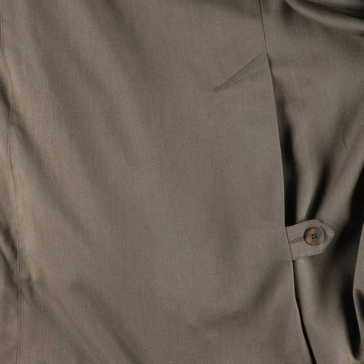 London Fog trench coat, made in the USA, women's size L equivalent, vintage. unclear Khaki type Vintage Second Hand