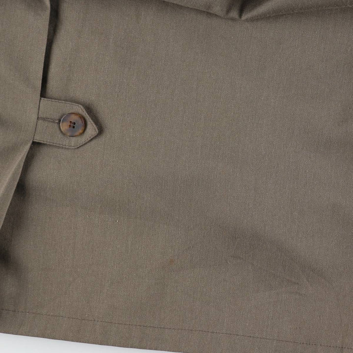 London Fog trench coat, made in the USA, women's size L equivalent, vintage. unclear Khaki type Vintage Second Hand
