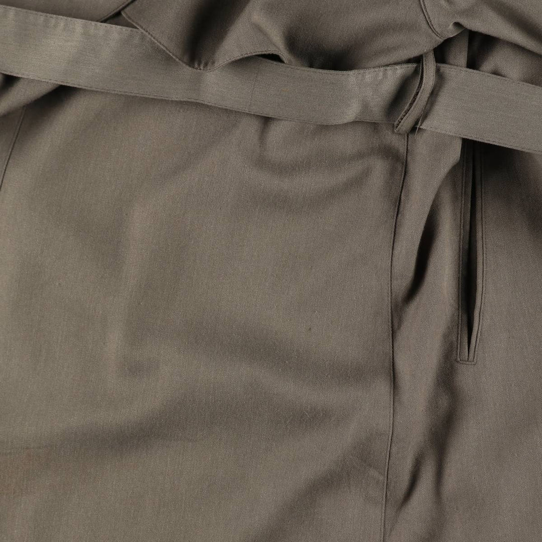 London Fog trench coat, made in the USA, women's size L equivalent, vintage. unclear Khaki type Vintage Second Hand