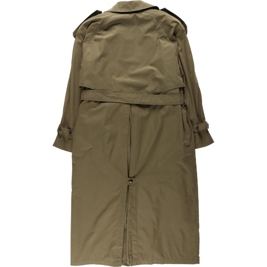 London Fog trench coat, made in the USA, women's size XL (approx.) unclear Khaki type Vintage Second Hand