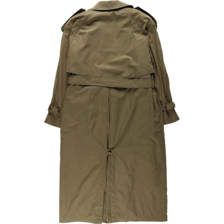 London Fog trench coat, made in the USA, women's size XL (approx.) unclear Khaki type Vintage Second Hand