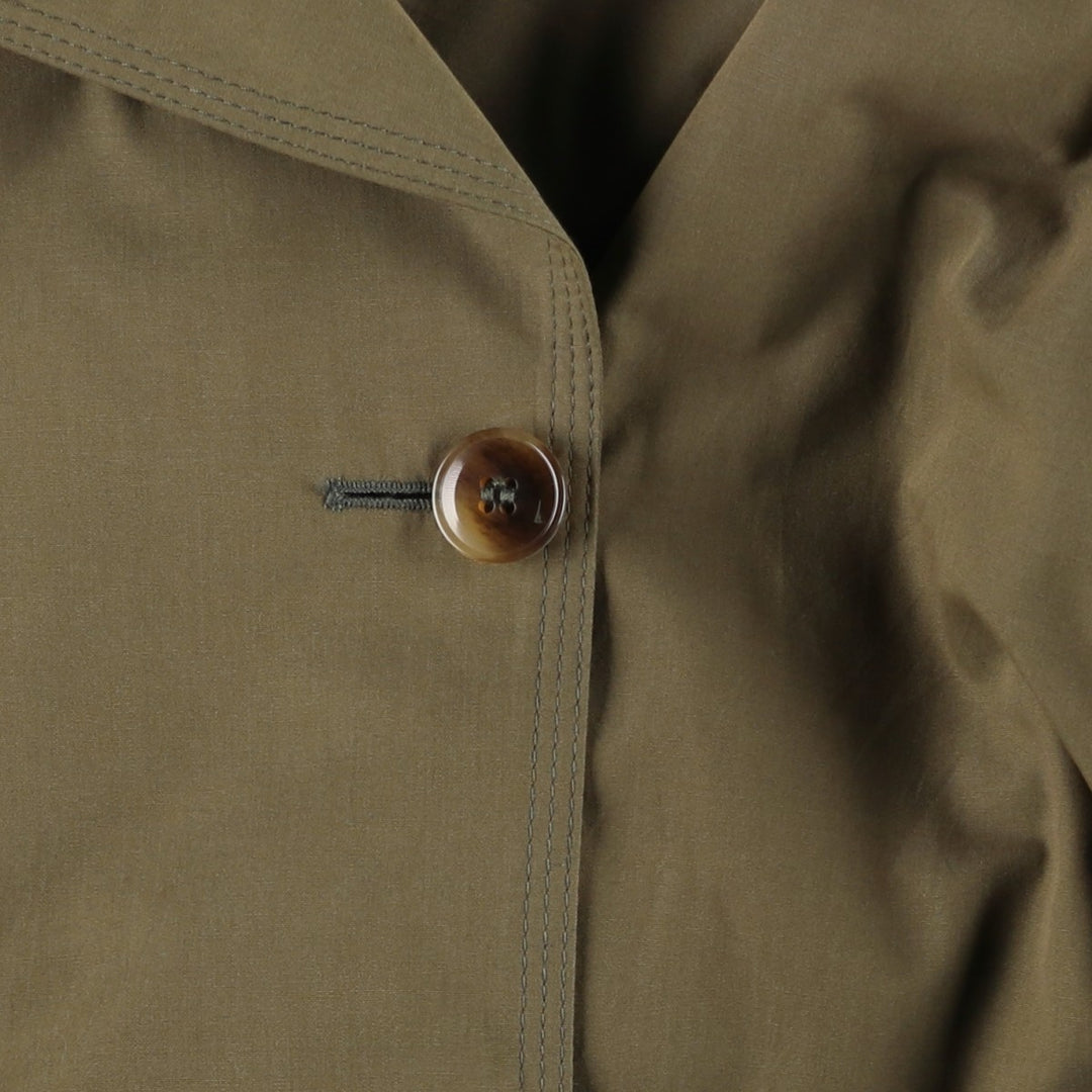 London Fog trench coat, made in the USA, women's size XL (approx.) unclear Khaki type Vintage Second Hand