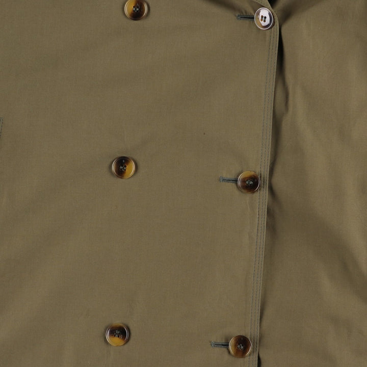 London Fog trench coat, made in the USA, women's size XL (approx.) unclear Khaki type Vintage Second Hand