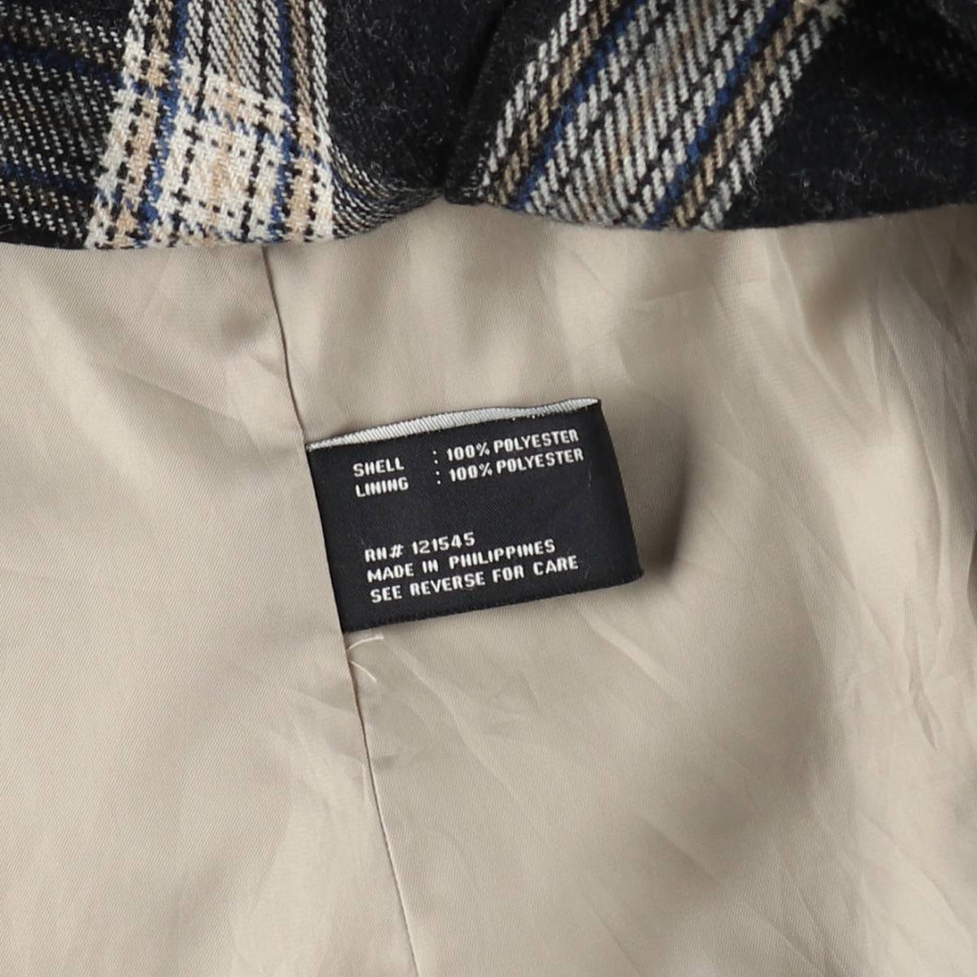 London Fog trench coat, women's size L polyester Beige type Vintage Second Hand