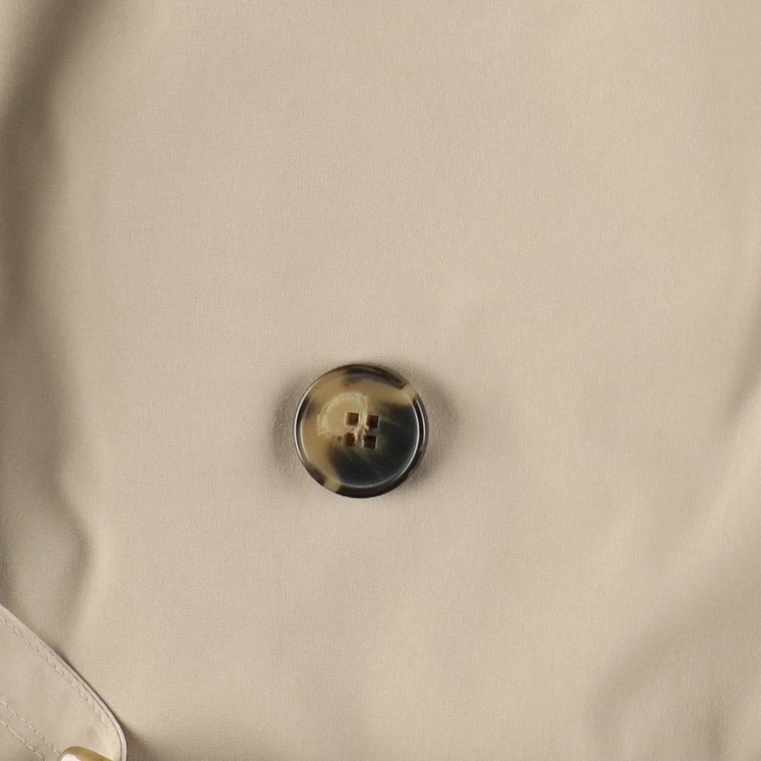 London Fog trench coat, women's size L polyester Beige type Vintage Second Hand