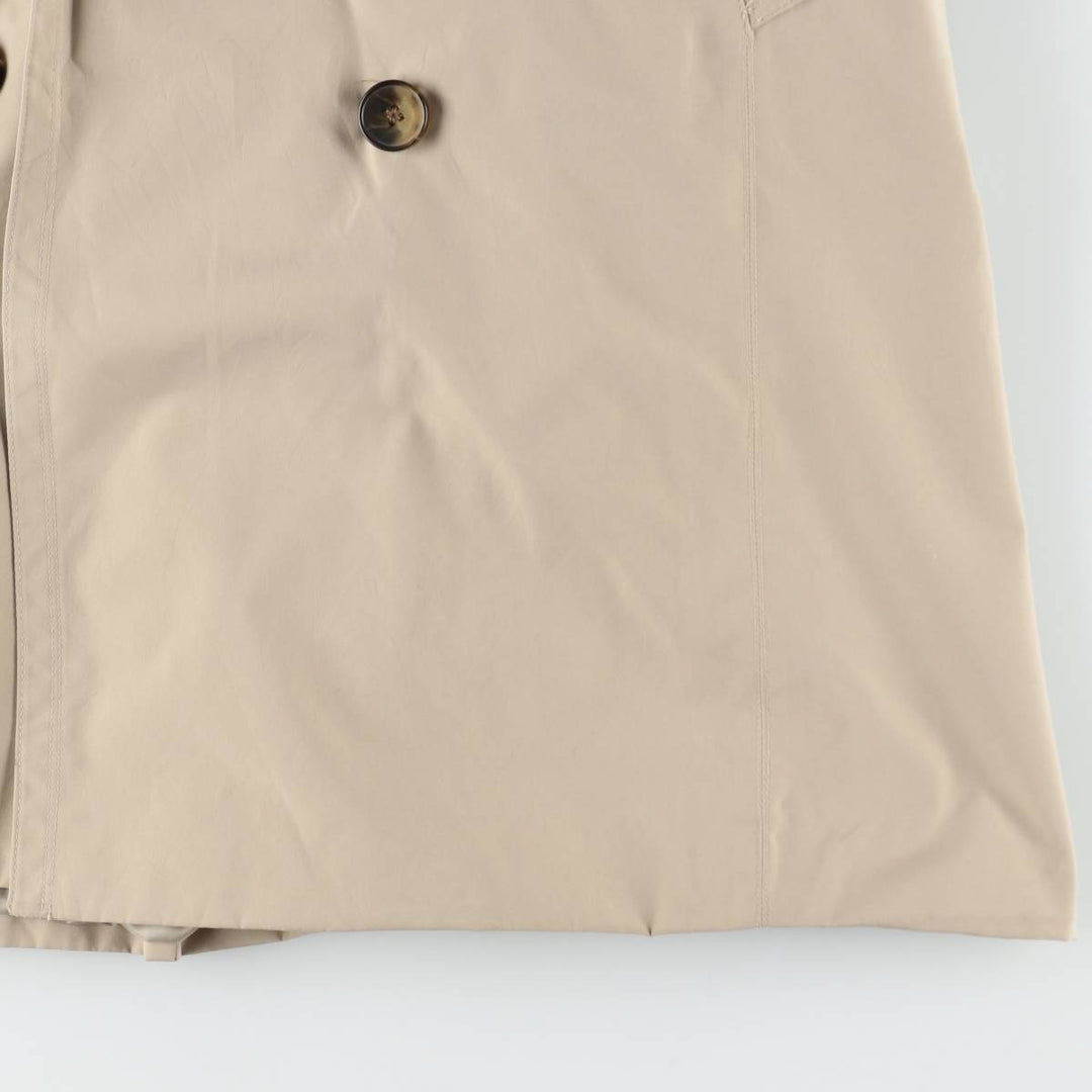 London Fog trench coat, women's size L polyester Beige type Vintage Second Hand