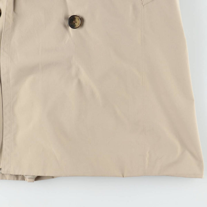 London Fog trench coat, women's size L polyester Beige type Vintage Second Hand