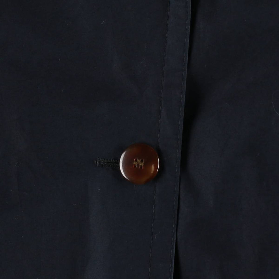 London Fog trench coat, women's size L (approx.), vintage. unclear navy blue type Vintage Second Hand