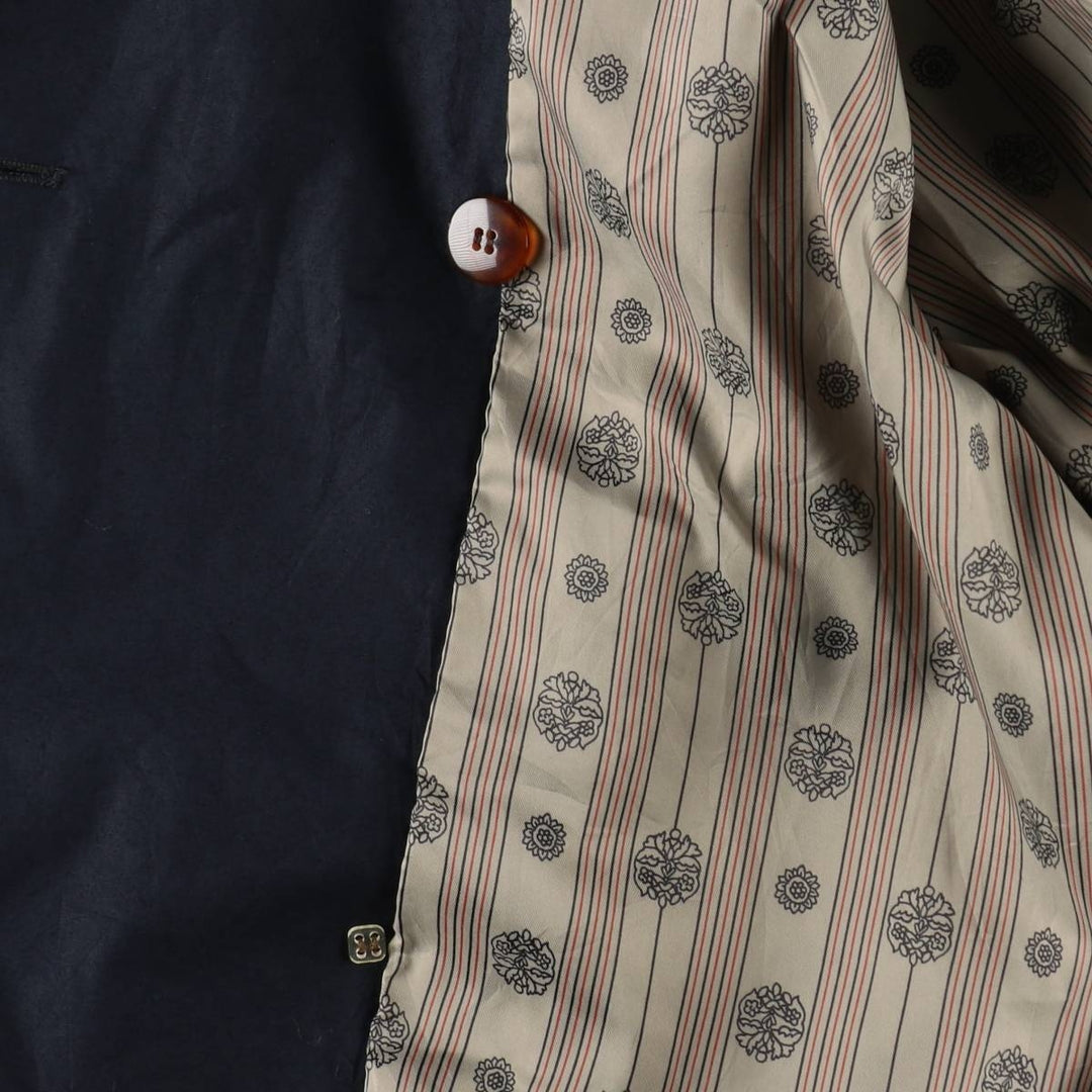 London Fog trench coat, women's size L (approx.), vintage. unclear navy blue type Vintage Second Hand
